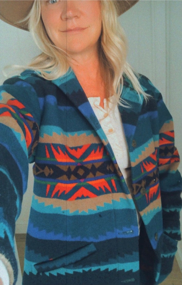 Pendleton wool coat vintage best sale